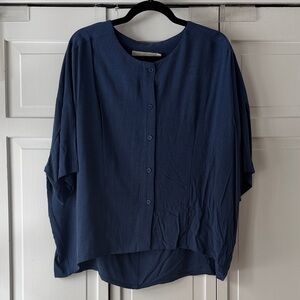 Cocoon Shirt by 7715 by Szeki